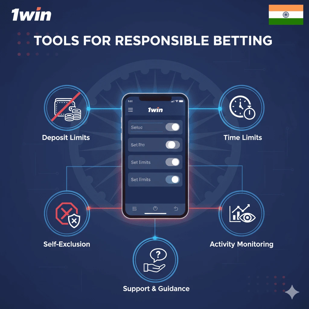 1win India Responsible Betting Tools Access 1win India’s tools designed to help players practice safe and responsible betting
